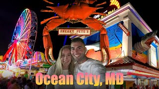 Ocean City Maryland The Beach Boardwalk Hooper s Crab House Thrasher s French Fries