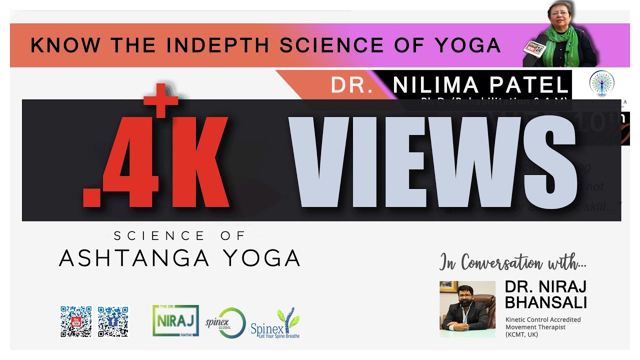 Dr. Niraj Show - Science of Ashtanga Yoga with Dr. Nilima Patel. - YouTube