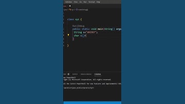 String into character array #java #shortvideo #programming #shorts
