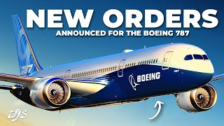 Boeing Announces New Orders
