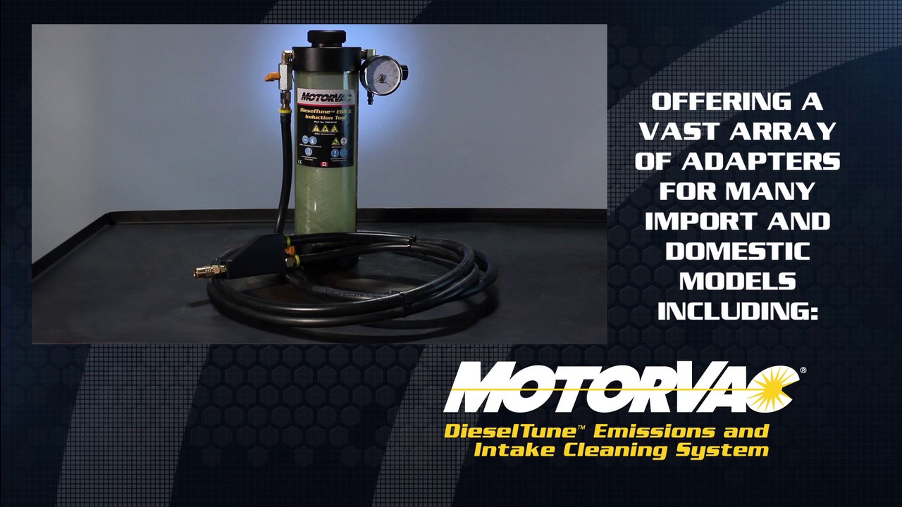 MotorVac EGR Cleaning System Introduction YouTube