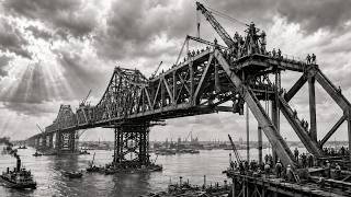 How Workers Built the Huey P Long Bridge Across the Mississippi River