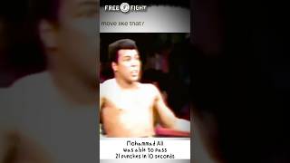Mohammad Ali's Agile Movement #boxing #mma #ufc