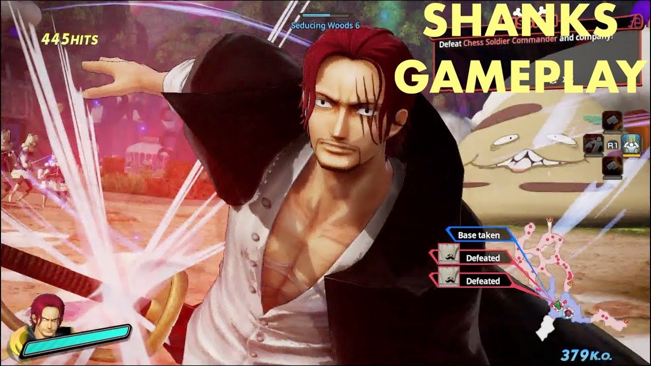 One Piece Pirate Warrior 4 SHANKS Gameplay - YouTube