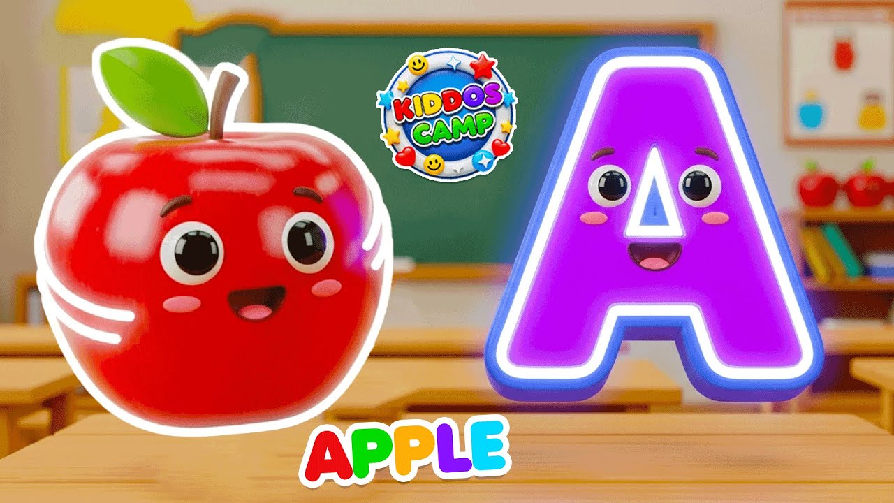 Alphabets Song for 2 Years Old | A to Z Phonics Sounds | ABC Phonics ...