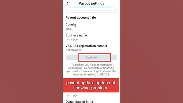 facebook payout account update problem #facebook #account