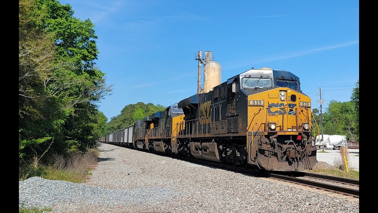 CSX M893-08 rolling SB by Allenhurst, GA