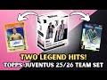 TWO LEGEND HITS inside Topps Juventus team set 2025/26 box opening!