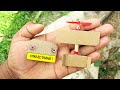 How To Make Mini Rc Cardboard Plane At Home - Amazing Diy Toy Plane