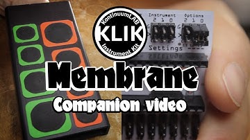 Calibrating and playing the KLIK Membrane, DIY balloon based percussion instrument