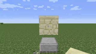 Minecraft half slab bug.