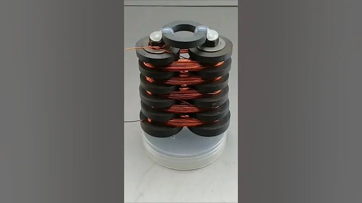 I build 230v.10kw free electricity energy generator at home - new technology #shorts