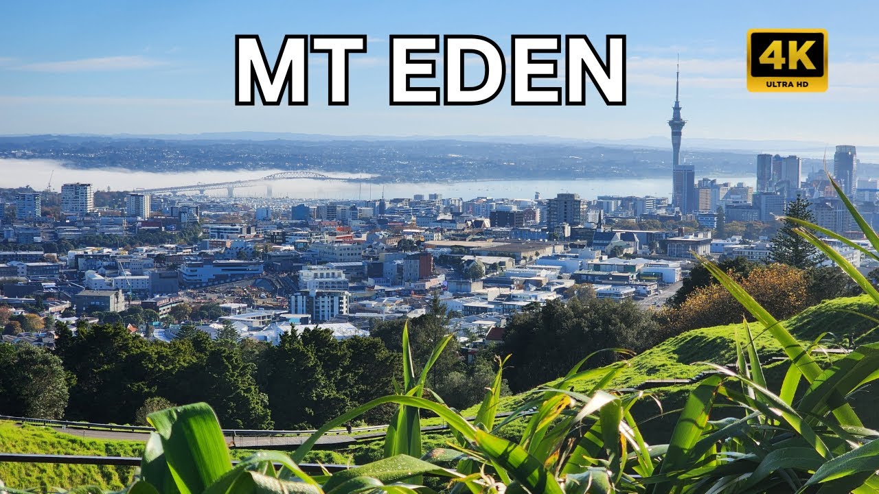 MOUNT EDEN, New Zealand [4K] - Walking Tour