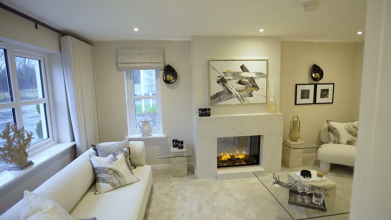 Miller Homes Bridgeford Show home Tour - Thornly Park, Paisley, Scotland West