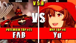 GGST | FAB (Potemkin) VS Yu (May) | Guilty Gear Strive High level gameplay