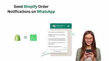 Shopify WhatsApp Integration | Send Shopify Order Notifications on WhatsApp