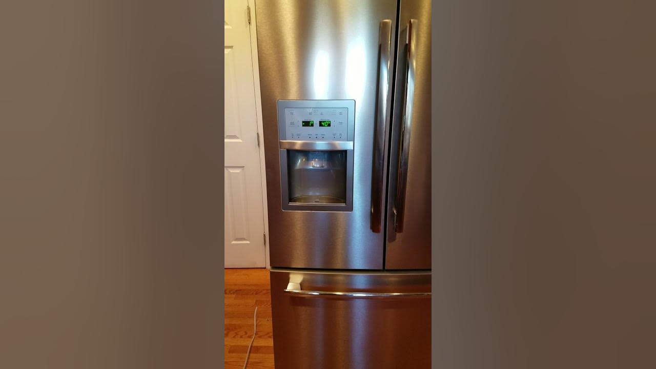 Frigidaire Professional Refrigerator Ice and Water Not Dispensing YouTube