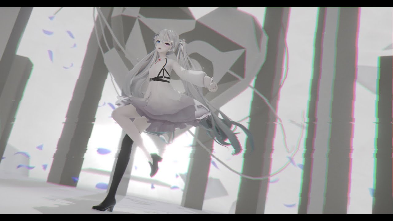 【MMD】アンノウン･マザーグースYYB式ニーゴミク (25時、ナイトコードで。)