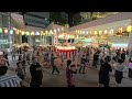 【大東京音頭】(金沢明子橋幸夫) 日暮里諏方神社祭礼納涼盆踊り大会2 日暮里中央町会 日暮里駅前広場 2025年8月23日