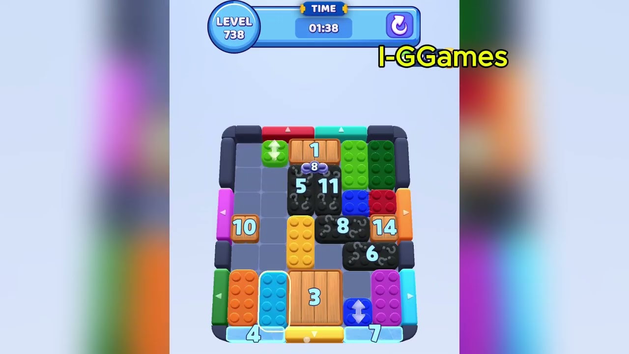 Color Block Jam Level 738 - YouTube