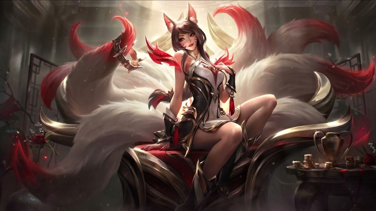 Ahri -  la Vastaya de Nueve Colas // League of legends