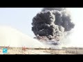 ليبيا: السيطرة على الحرائق في المنطقة النفطية بالزاوية بعد هجمات بطائرات مسيّرة