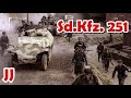 Sdkfz 251 german halftrack  in the movies