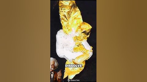 Gold Dissolves in Mercury?! The Science Will Blow Your Mind #shorts