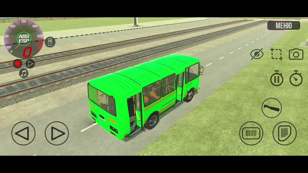 Поездка на автобусе 15 по маршруту сквер - сад дружбы