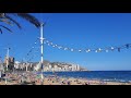 Benidorm Today Walking Along The Beautiful Levante Beach