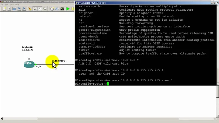RouterGods - Basic OSPF configuration on Cisco routers (new)