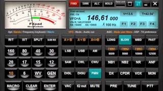 RX on the SoftRock Ensemble VHF with TX on the Flex5000A screenshot 5