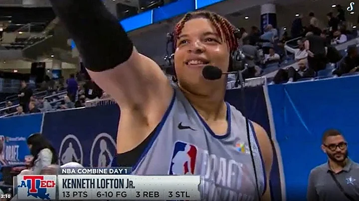 Kenneth Lofton Jr Shines In Day 1 Of The NBA Combi...