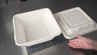 Pulp Tek Serving Bowls & Lids - Restaurantware