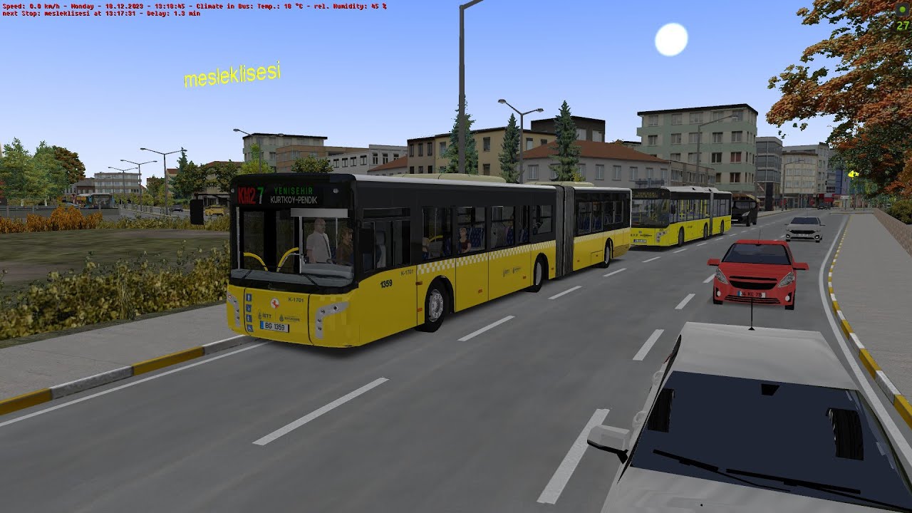 Omsi 2  - Karsan Breda Körüklü - KM27 - Pendik - Yenişehir - İstanbul XS2