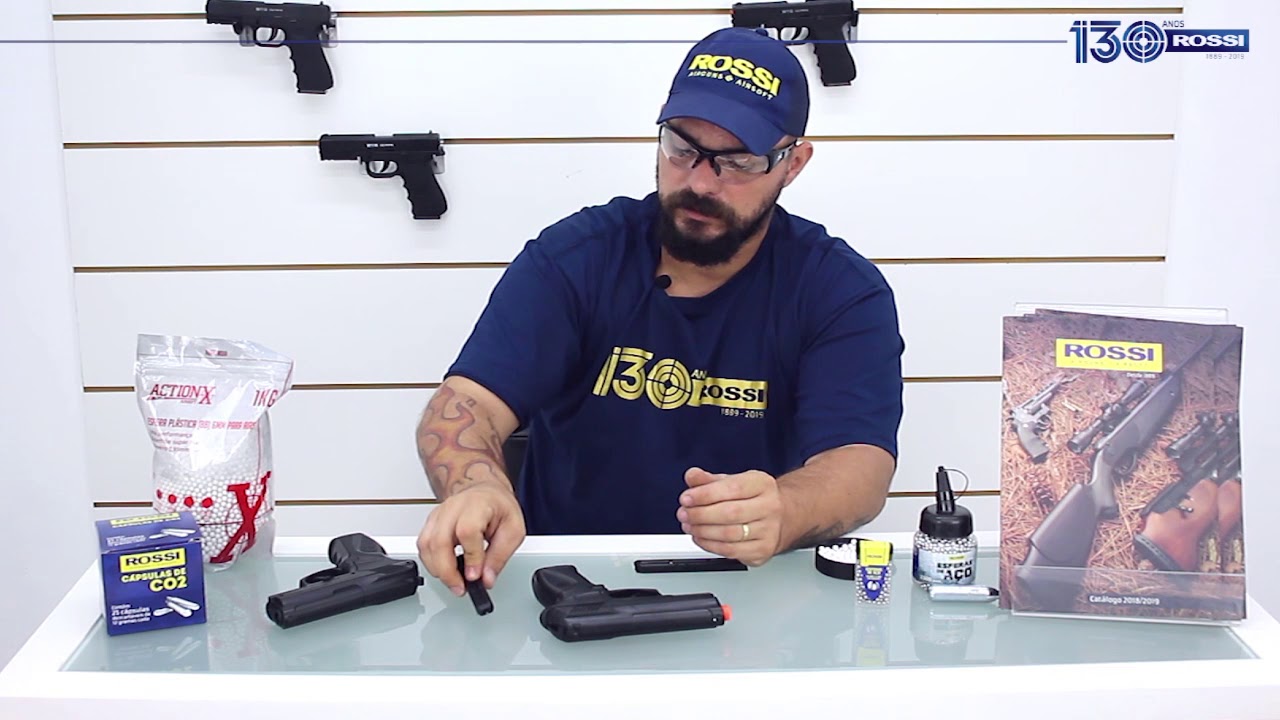 Dicas de manuseio da Pistola de CO2 C11