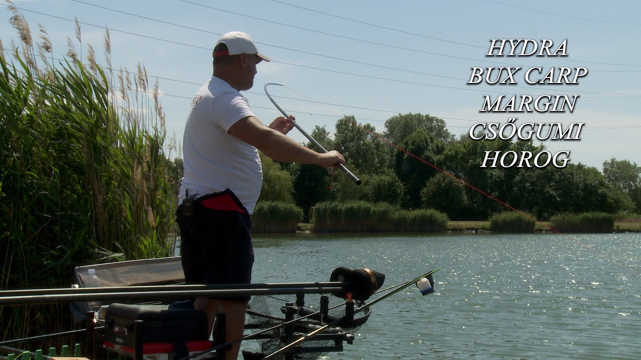 Carpodrom vizekre, versenyekre, extrém margin pecára ajánlott a HYDRA BUX CARP rakósbot