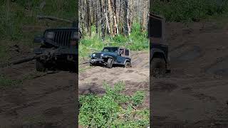 3:1 winch job with Colorado 4x4 Rescue and Recovery