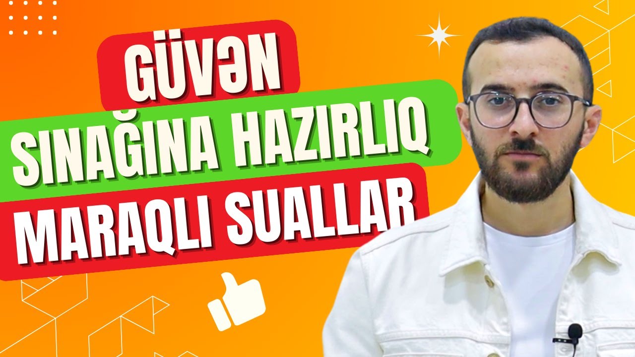 ✅️❗️👉Güvən Sınağına hazırlıq Çevrə təkrar Maraqlı suallar Qızıl qaydalar #blok #dim #buraxılış