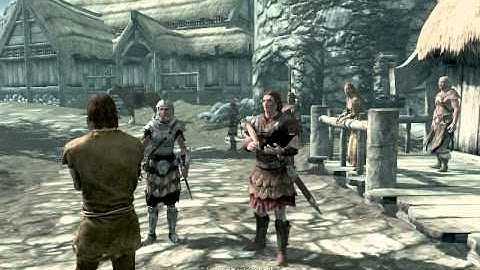 The Elder Scrolls V: Skyrim Walkthrough Part 1 - Intro and Character Creation