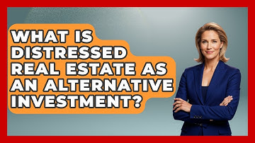 What Is Distressed Real Estate As An Alternative Investment? - Learn About Economics