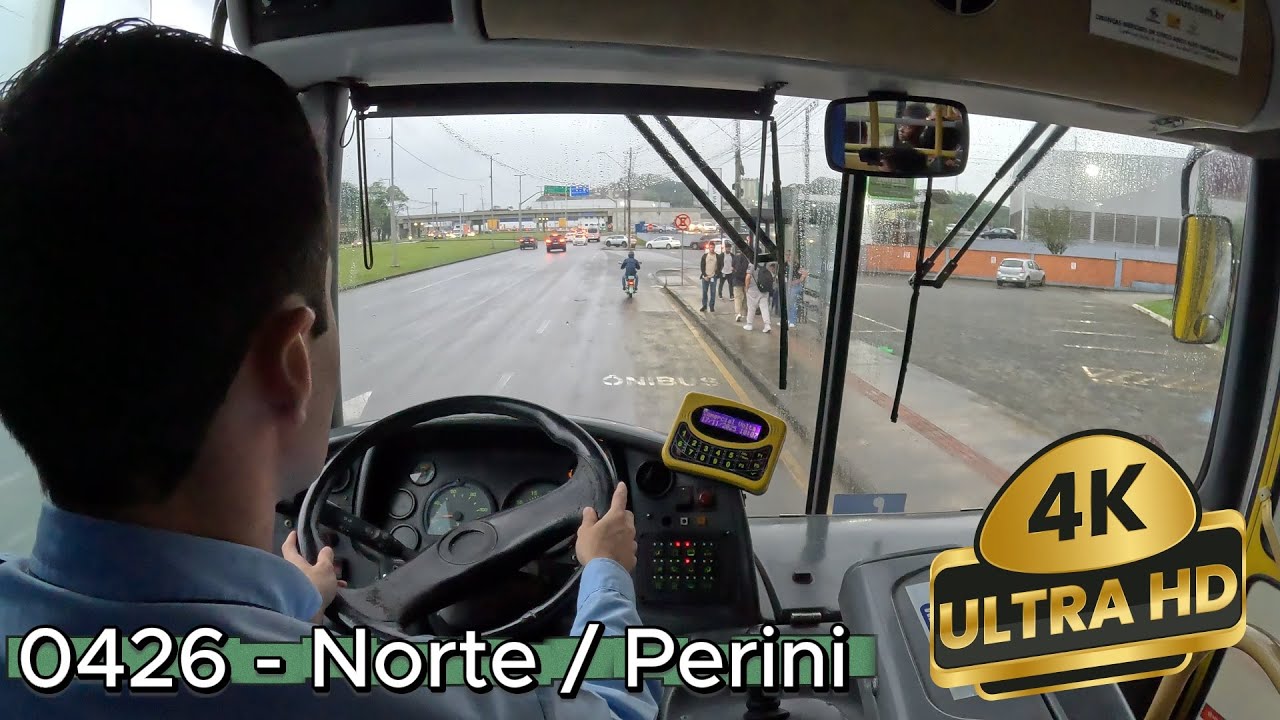 [Onboard] Joinville: Rota 0426 - Norte / Perini [Volta]