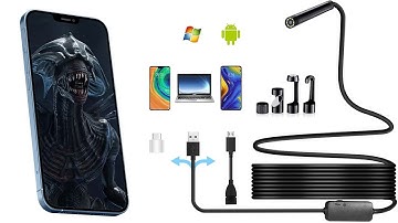 Endoscope not work app installation on Android 10 11 12 13 14 Inspection Borescope Snake USB camera