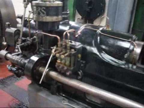 Bates & scholes Gas Engine - Anson Engine Museum -