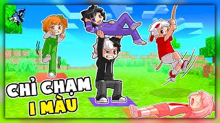 Minecraft nhưng Bạn Chỉ Có Thể Chạm Vào 1 Màu *Siro Bất Lực Vì Noob Ruby Quá Ngáo