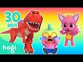 🦖 Happy Dinosaur Day!｜BEST SONGS of the MONTH｜Dinosaurs for Kids｜Jingle Play｜Hogi Colors