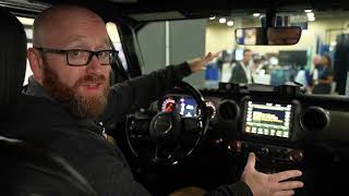HAAS Alert Demo in a Jeep at the 2023 ITS America Conference & Expo screenshot 5