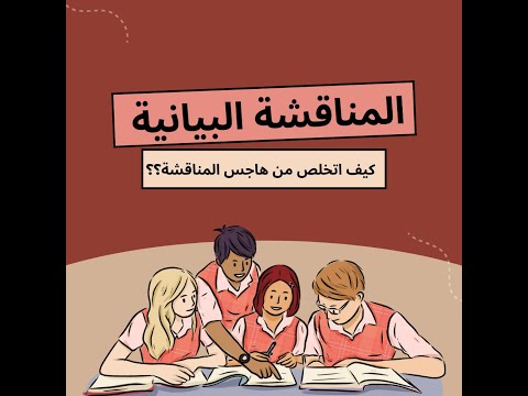 المناقشة البيانية حسب قيم الوسيط  الجزء1