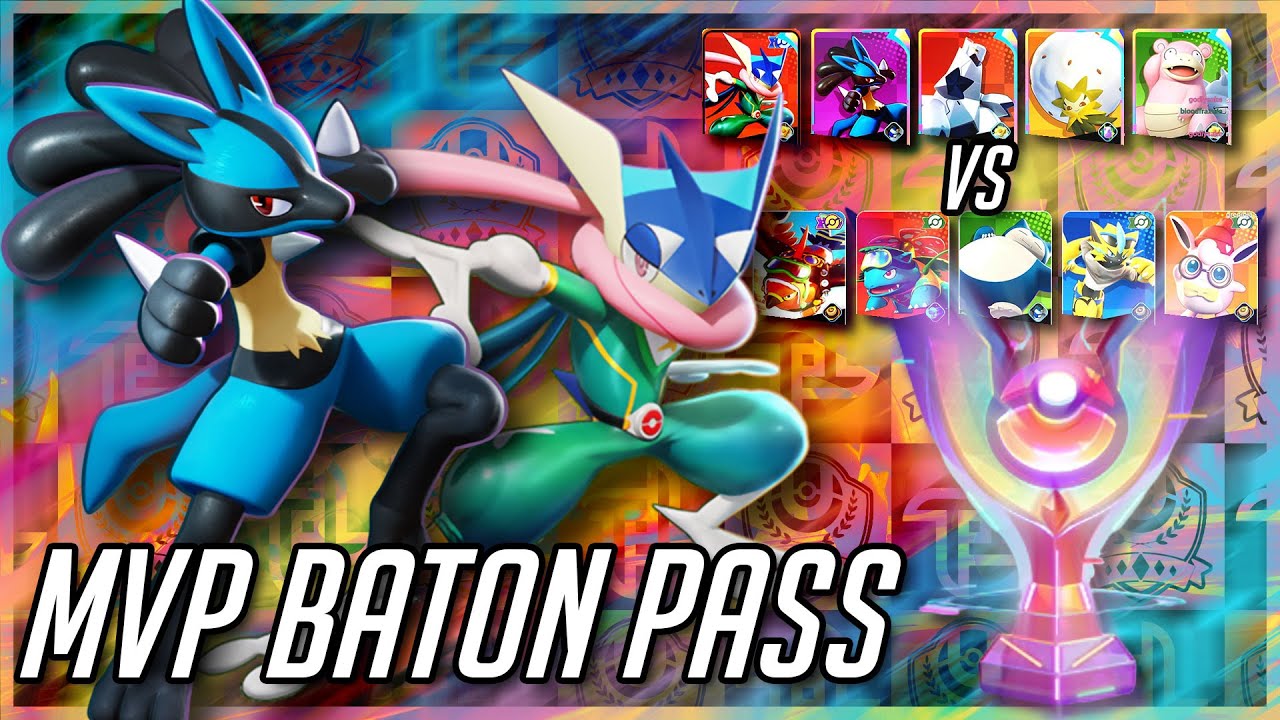 MVP Baton Pass Pokémon Unite TqTninja (Greninja) & BloodFraxure