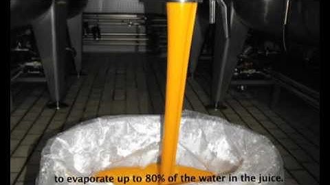 What is a concentrate juice?